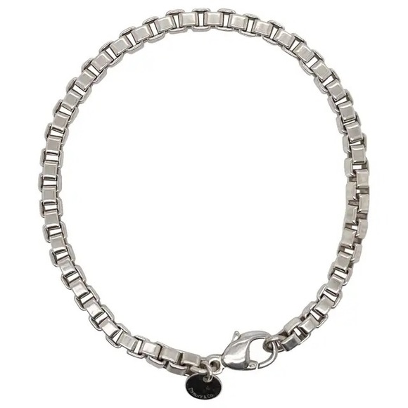 Tiffany & Co. Jewelry - Vintage Tiffany Sterling Silver Venetian Link Bracelet